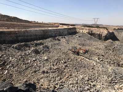 Small 2Seam Burden blasted